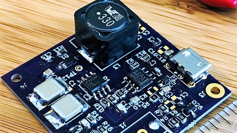 Nicely Engineered Boost Converter Powers Nixies From USB Charger