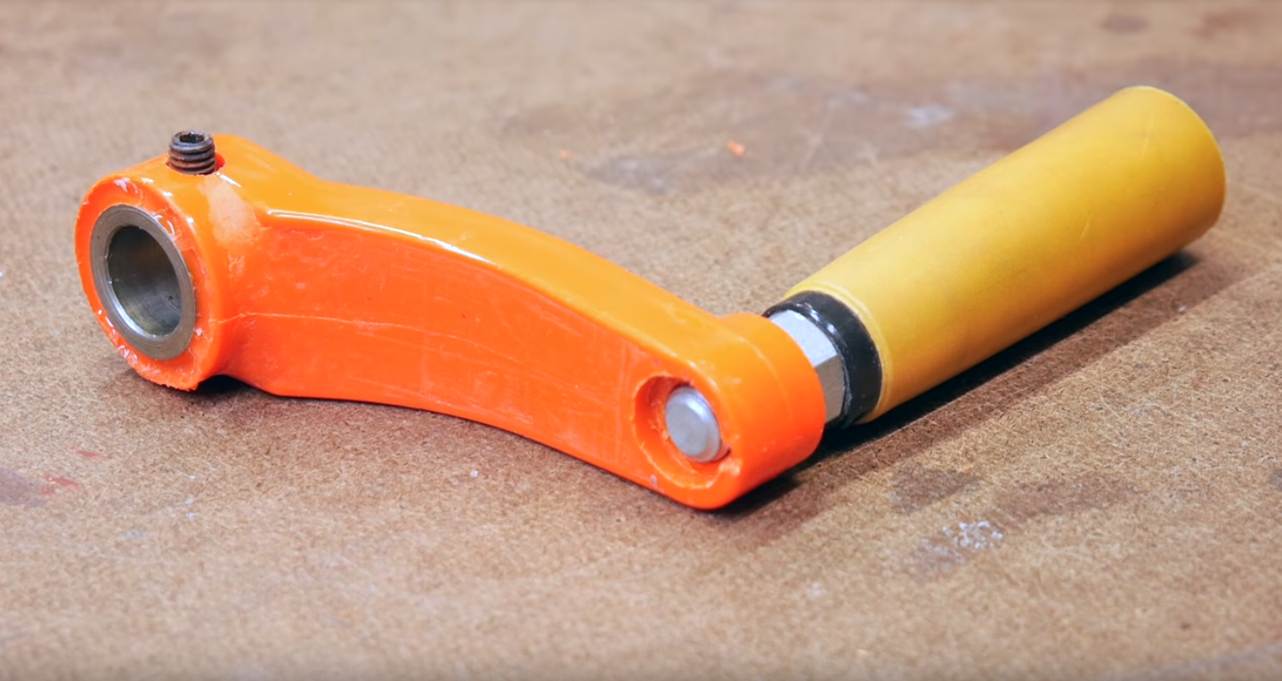 An Old Way To Make A New Crank Handle Hackaday