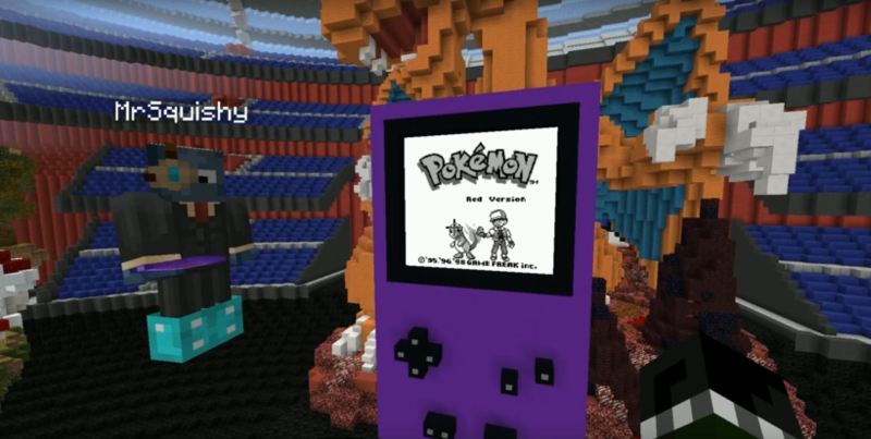 pokemon statue world Minecraft Map