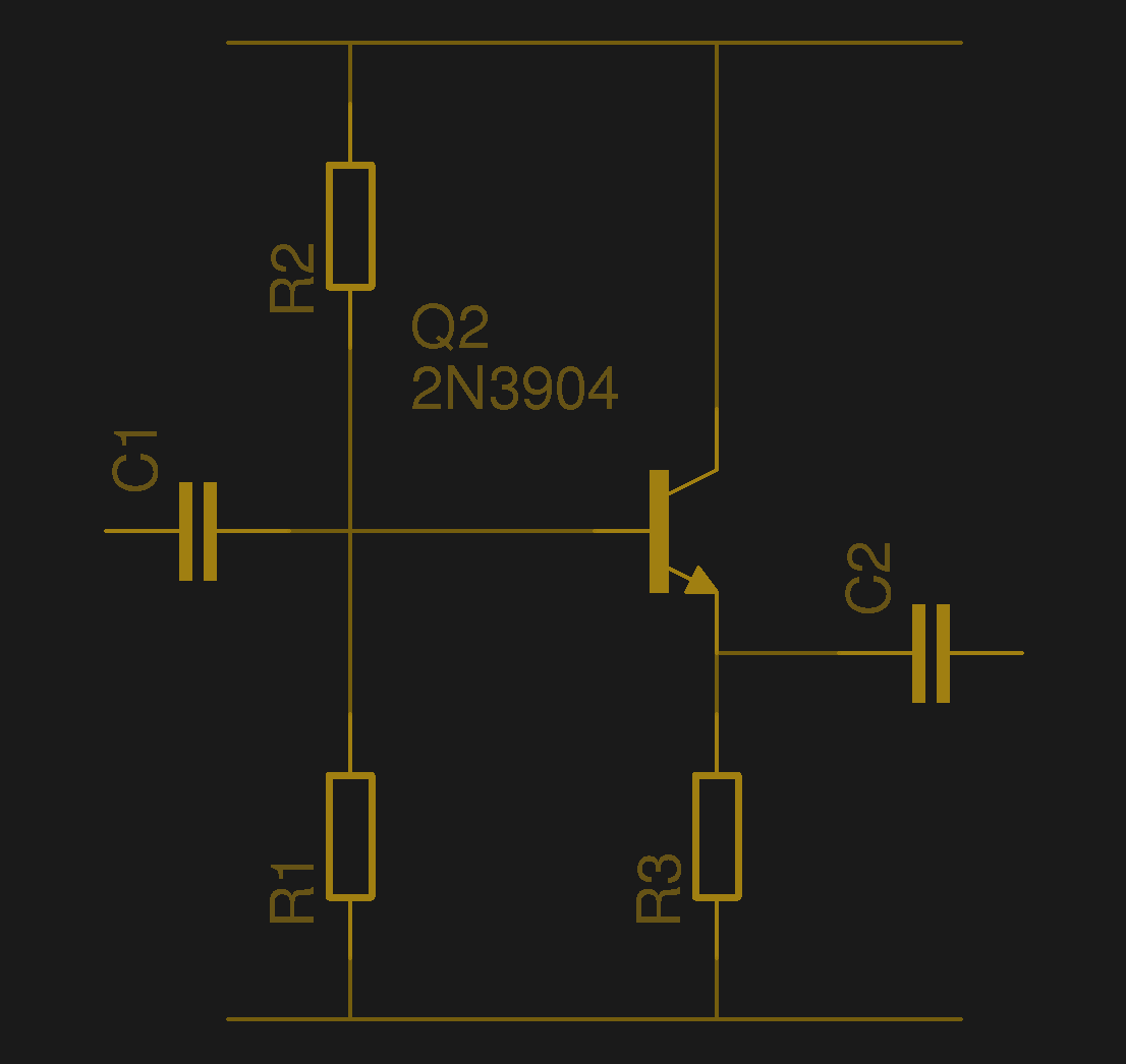 Reception Follower Draw The Circuit Diagram Of An Emitter Follower