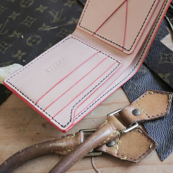 Making a D.I.Y. Louis Vuitton Wallet! 