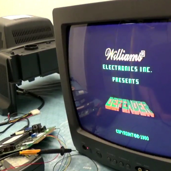 Curbside CRT TV Into An Arcade Monitor 