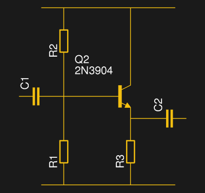 The emitter follower circuit