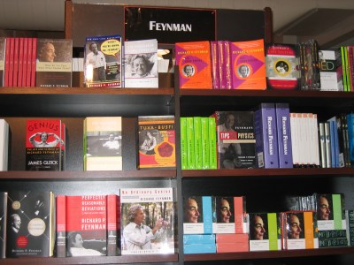 Feynman book section at Caltech