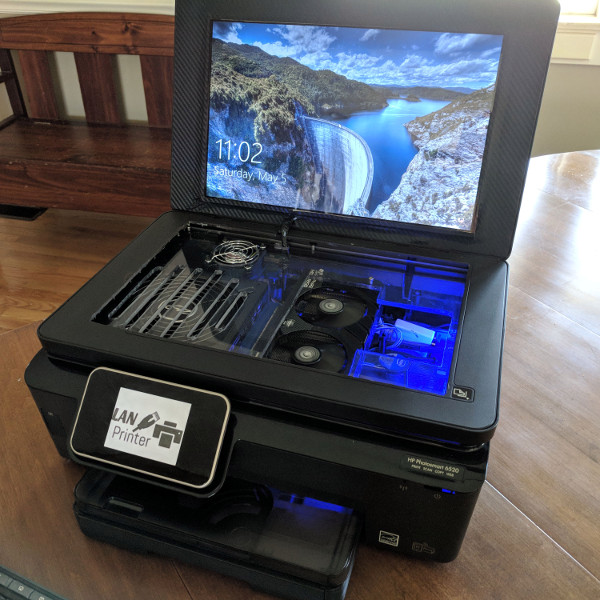 Case Mod Takes “All One” Printer The Next Level | Hackaday
