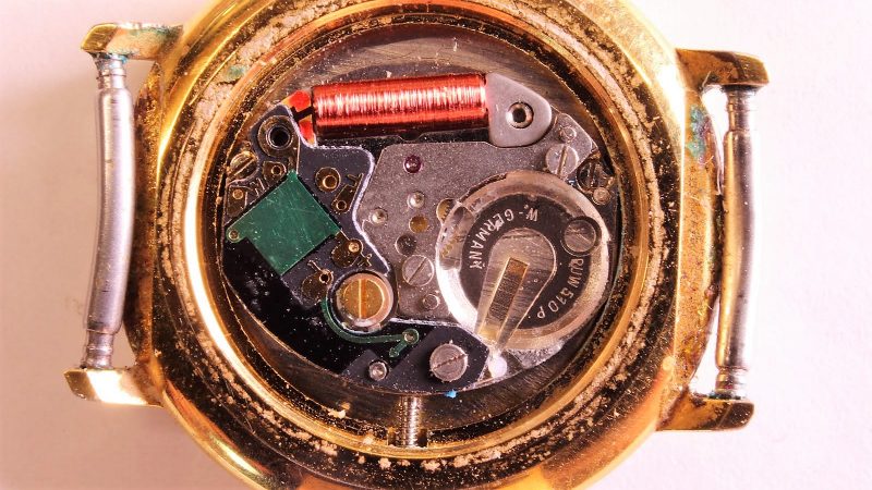 inside of a watch