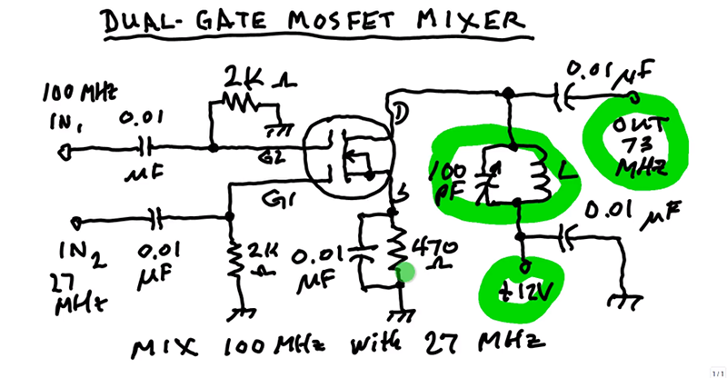 A MOSFET Mixer Hackaday