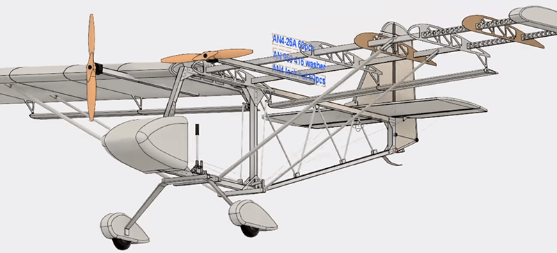 homemade airplane designs