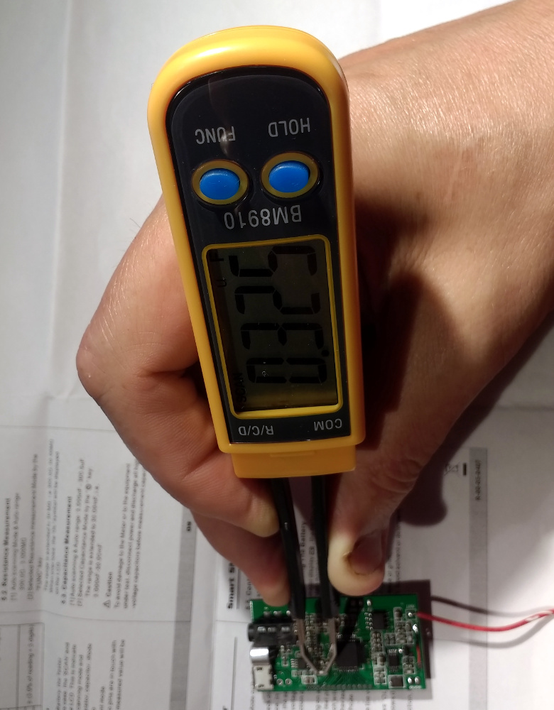 SMD Test Meter Probe multimeter Tweezer