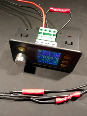 Torturing a Ruideng voltage regulator in the name of measuring tiny resistances using only what I had on my bench.