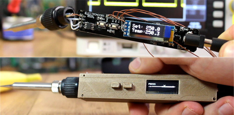 Build Your Own Portable Arduino Soldering Iron Hackaday