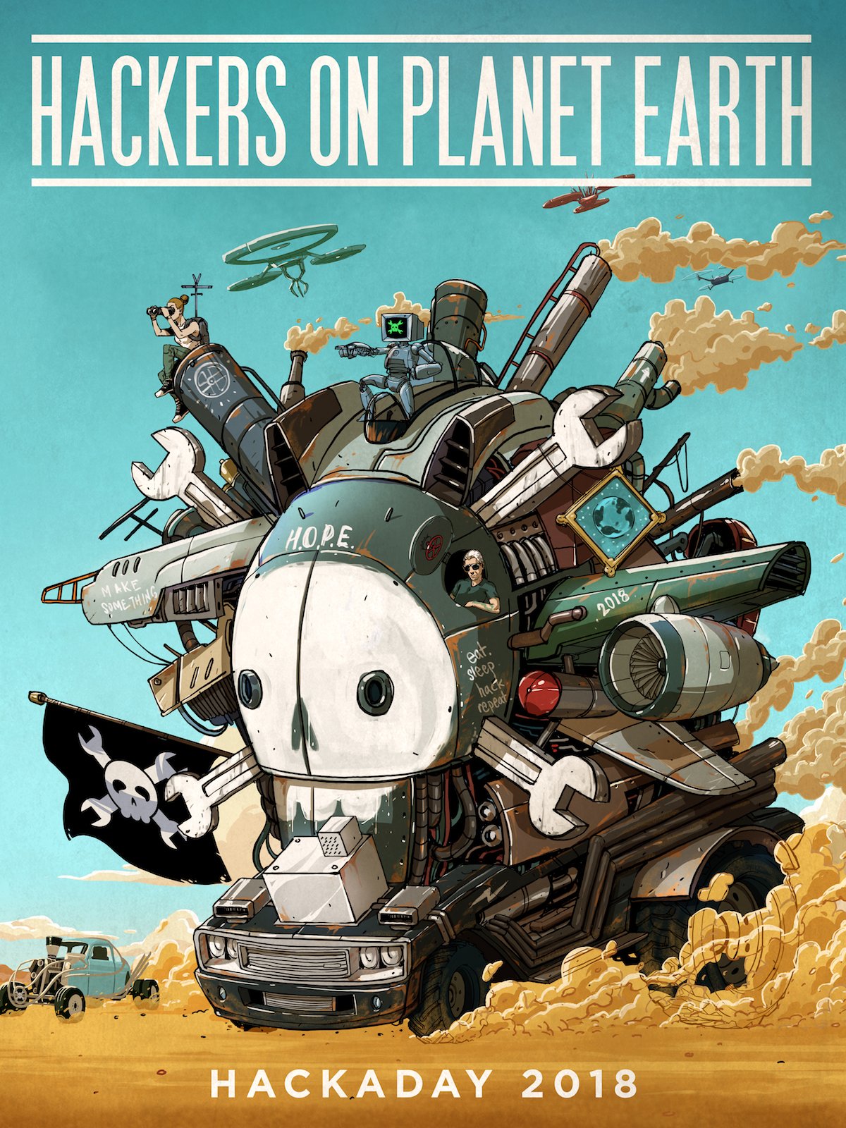 Hackers On Planet Earth, Here We Come! | Hackaday