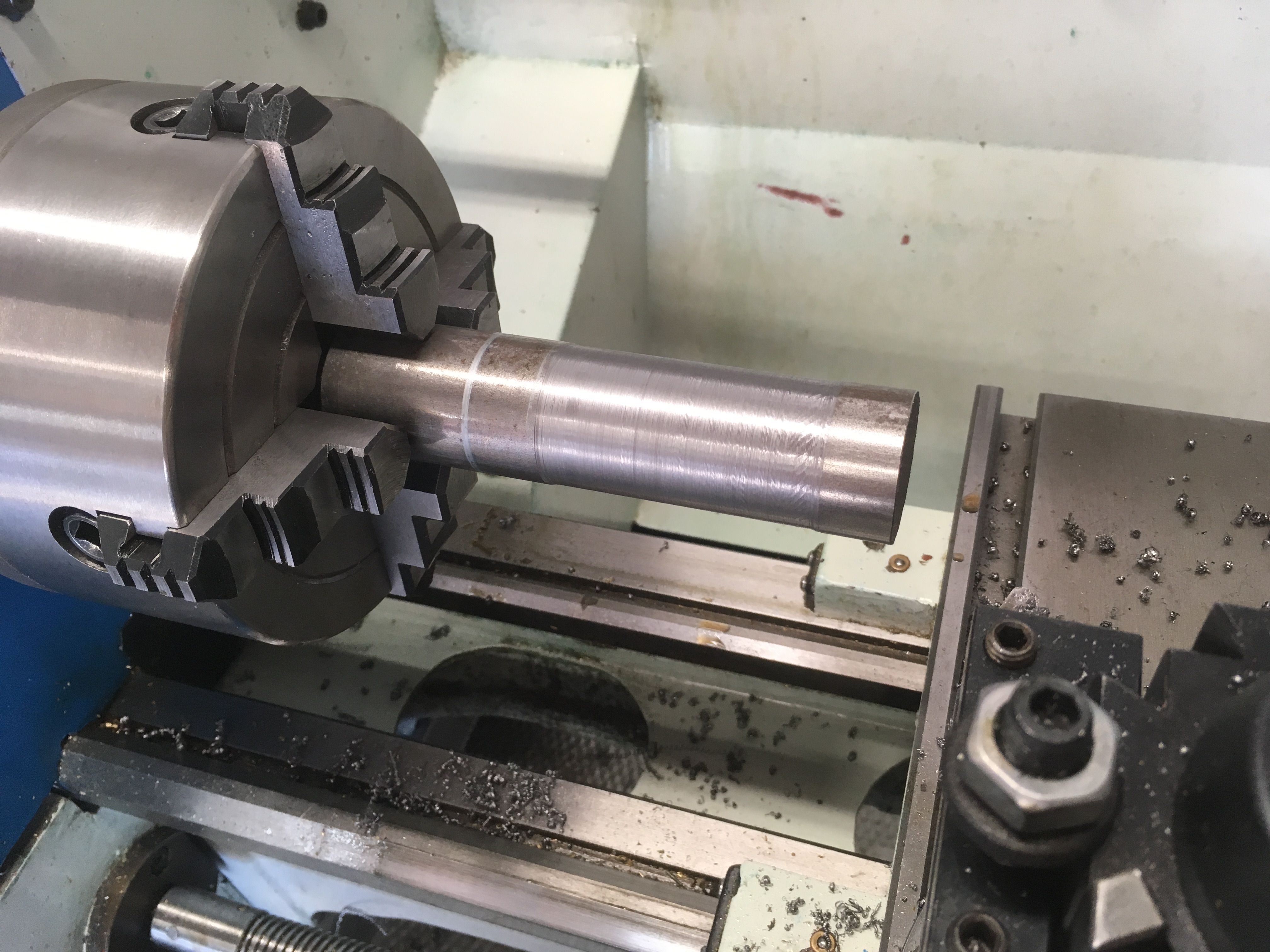 Lathe Headstock Alignment: Cutting A Test Bar | Hackaday