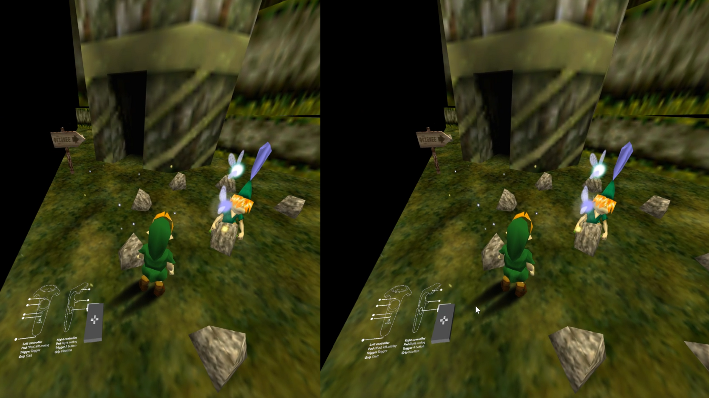 ocarina of time dolphin vr settings