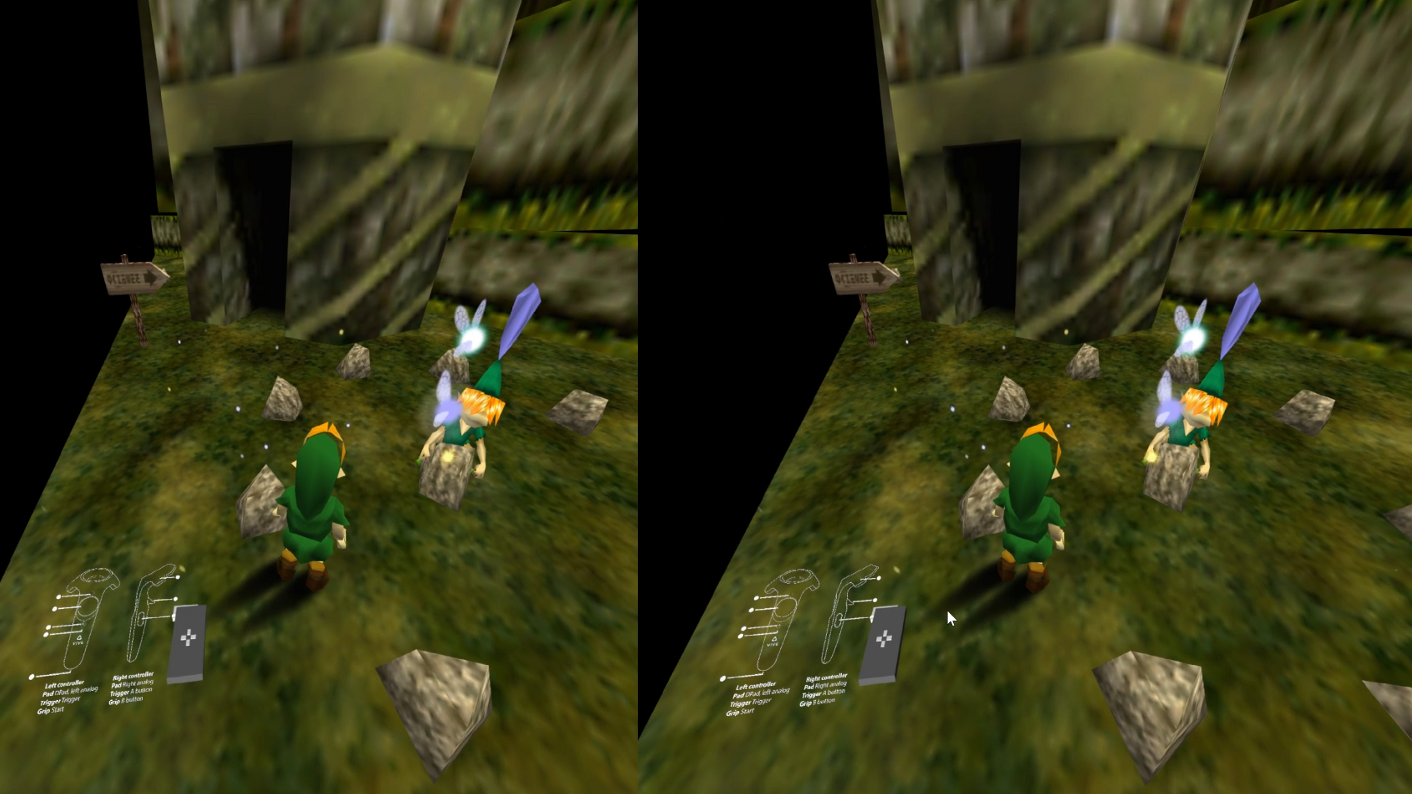 Watch: Amazing Legend Of Zelda: Ocarina Of Time VR Mod Released