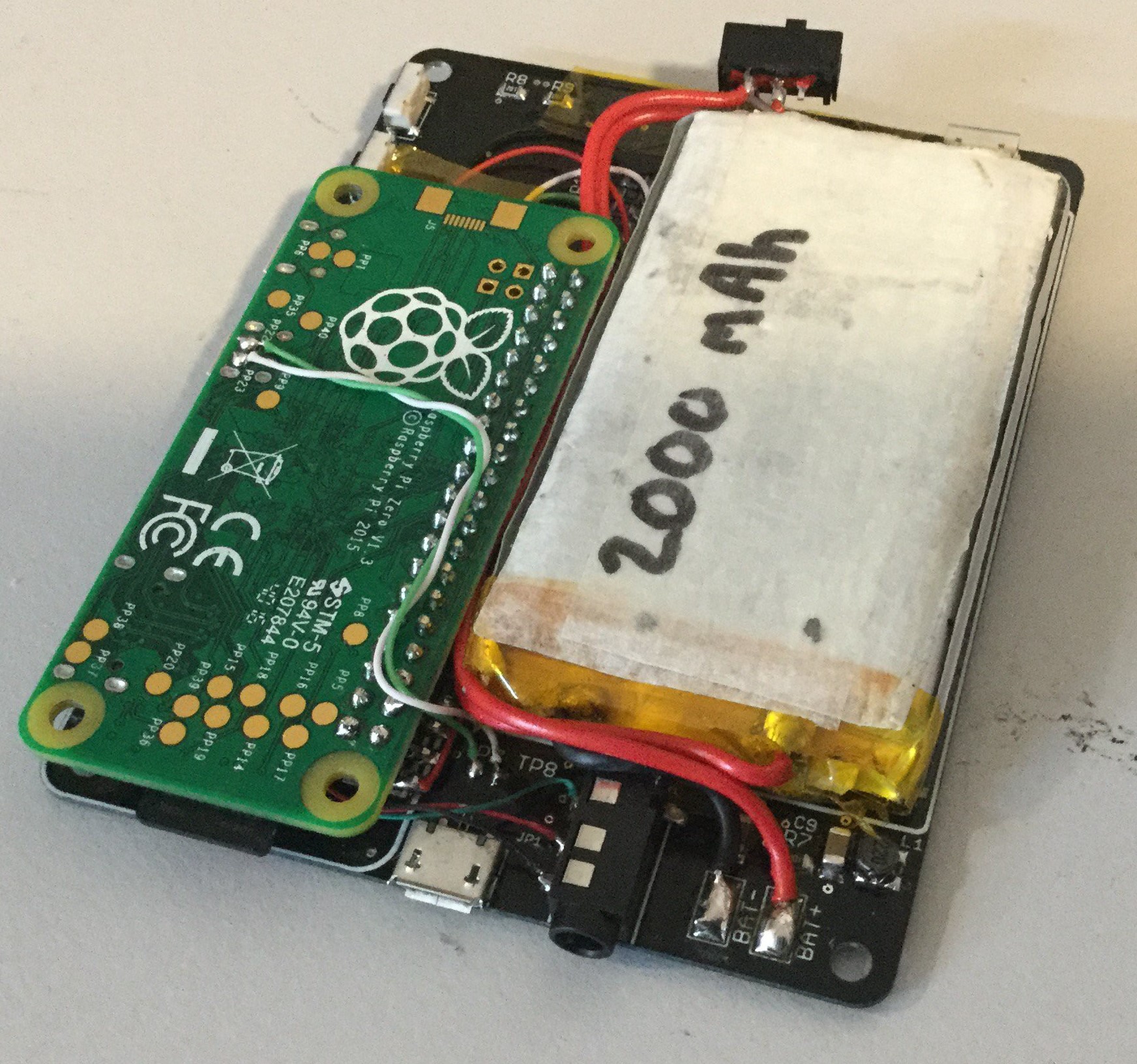 raspberry pi portable music player