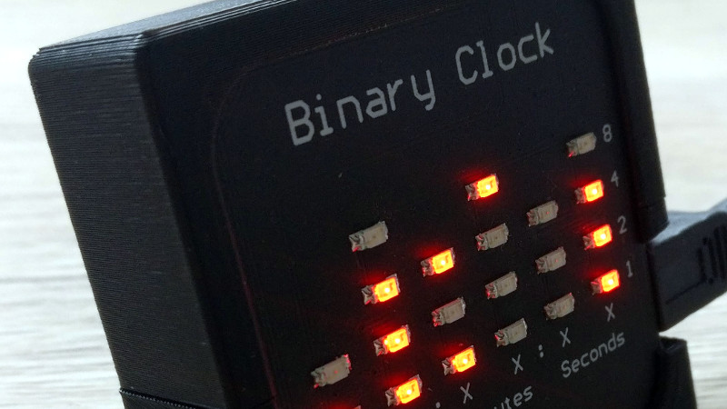 A Bcd Clock For Your Desk Hackaday