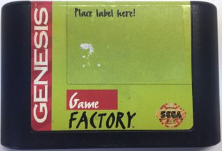 Game Factory Sega Cartridge