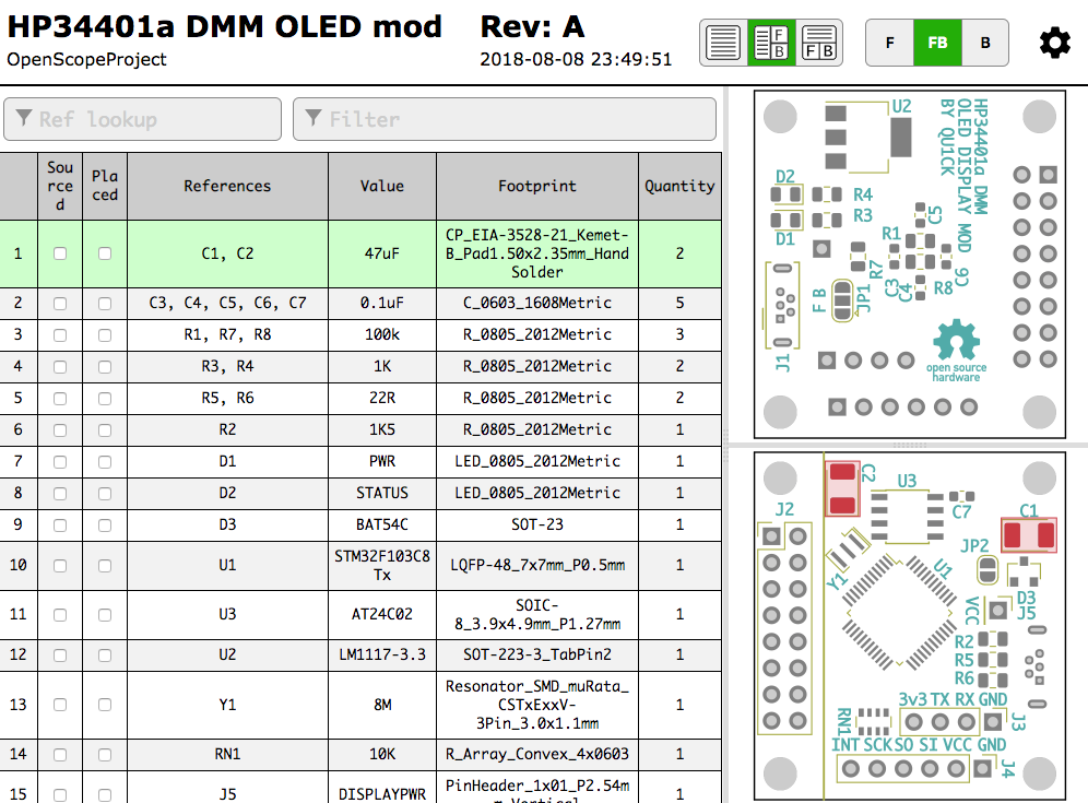 KiCad BOM Wizard Plugin with customisable output (Can make HTML and CSV BOM)  - #75 by Joan_Sparky - External Plugins - KiCad.info Forums