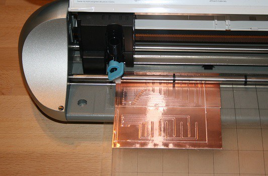 Making PCBs With A Cutting Plotter | Hackaday
