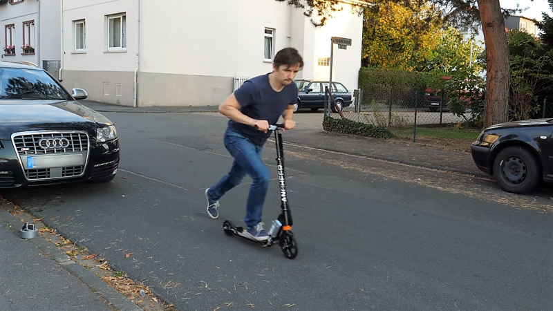 blanding Falde sammen vin Building An Electric Scooter That's Street Legal, Even In Germany | Hackaday