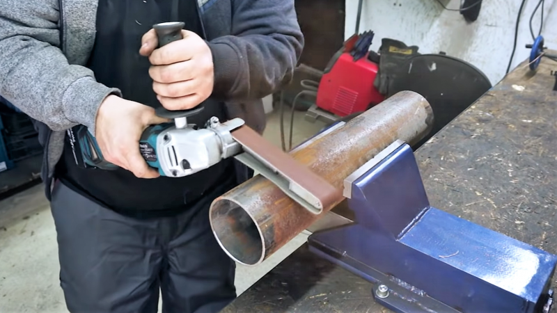 Make A Angle Grinder Attachment