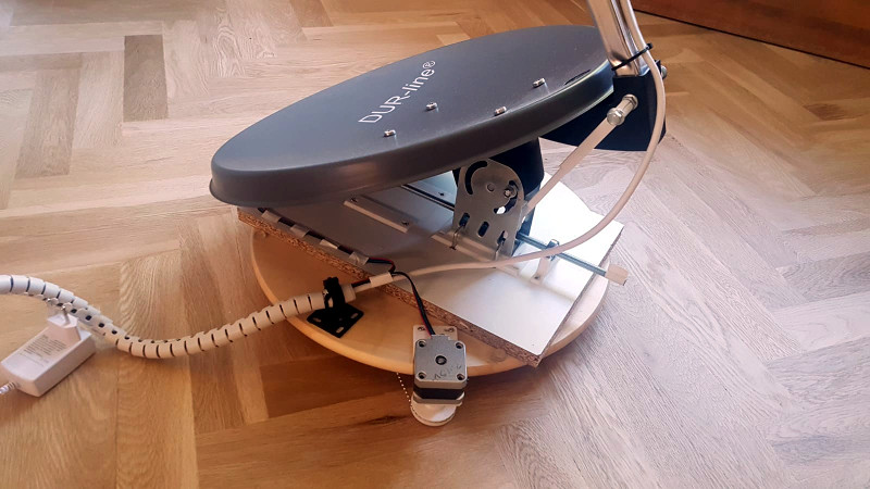 Tiny Telescope For Simple Radio Astronomy | Hackaday