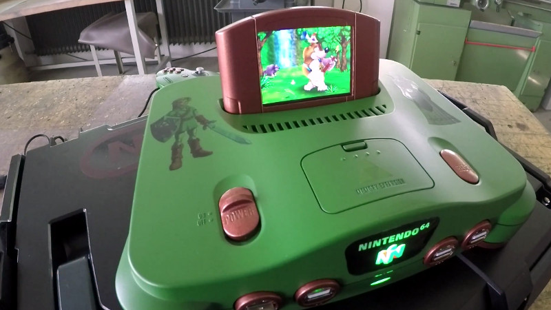 n64 on new tv