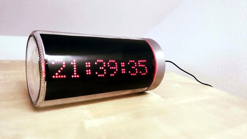 ESP8266 Clock Puts Time In A Jar - Hackaday