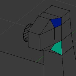 Blender mesh analysis: distortion