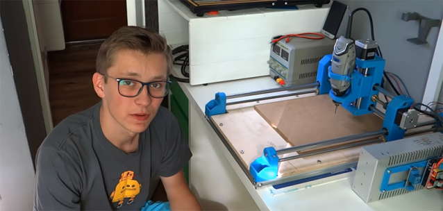 Windswept medlem kompleksitet Turning A Rotary Tool Into A CNC | Hackaday