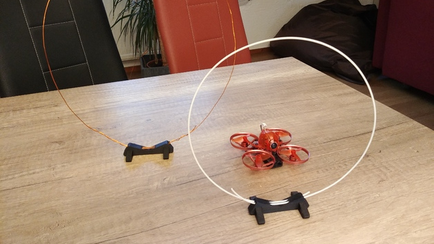 Tiny Drone Racing Gates Use Up Those Filament Scraps | Hackaday