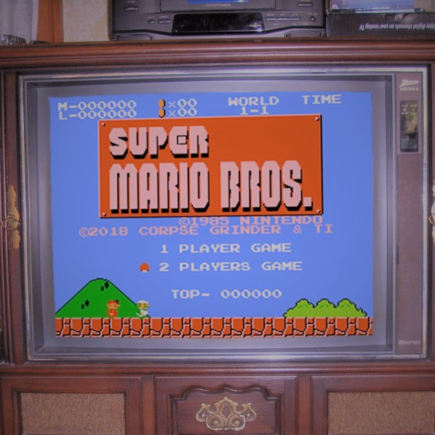 Super mario bros store 2 player nes