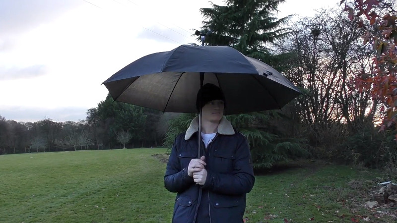HandsFree Smart Umbrella With Rain Sensing