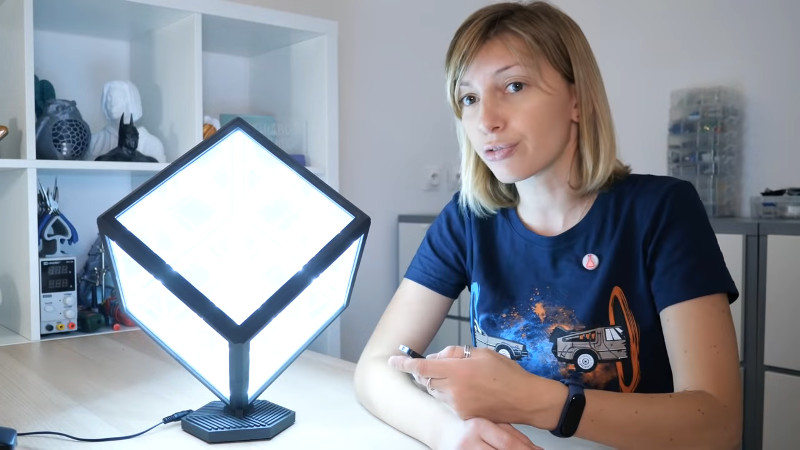 Ray uvidenhed Genbruge Infinity Cube Is Gorgeous Yet Simple | Hackaday