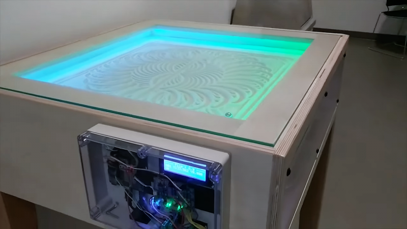 electronic sand table