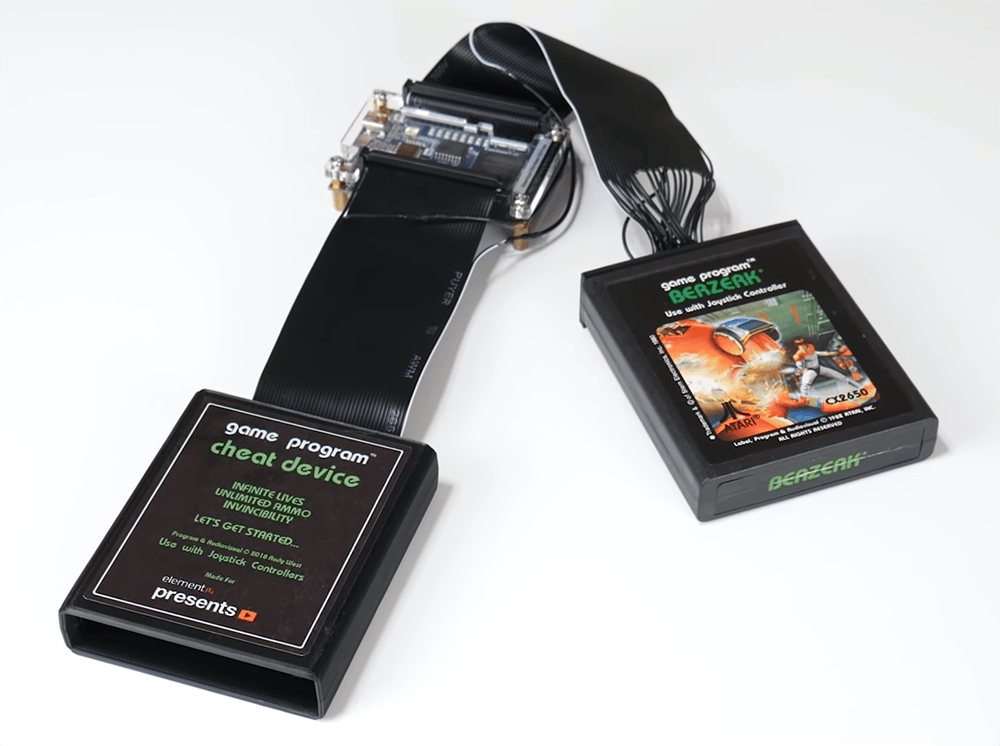 FPGA Hack Becomes An Atari Game Genie | Hackaday