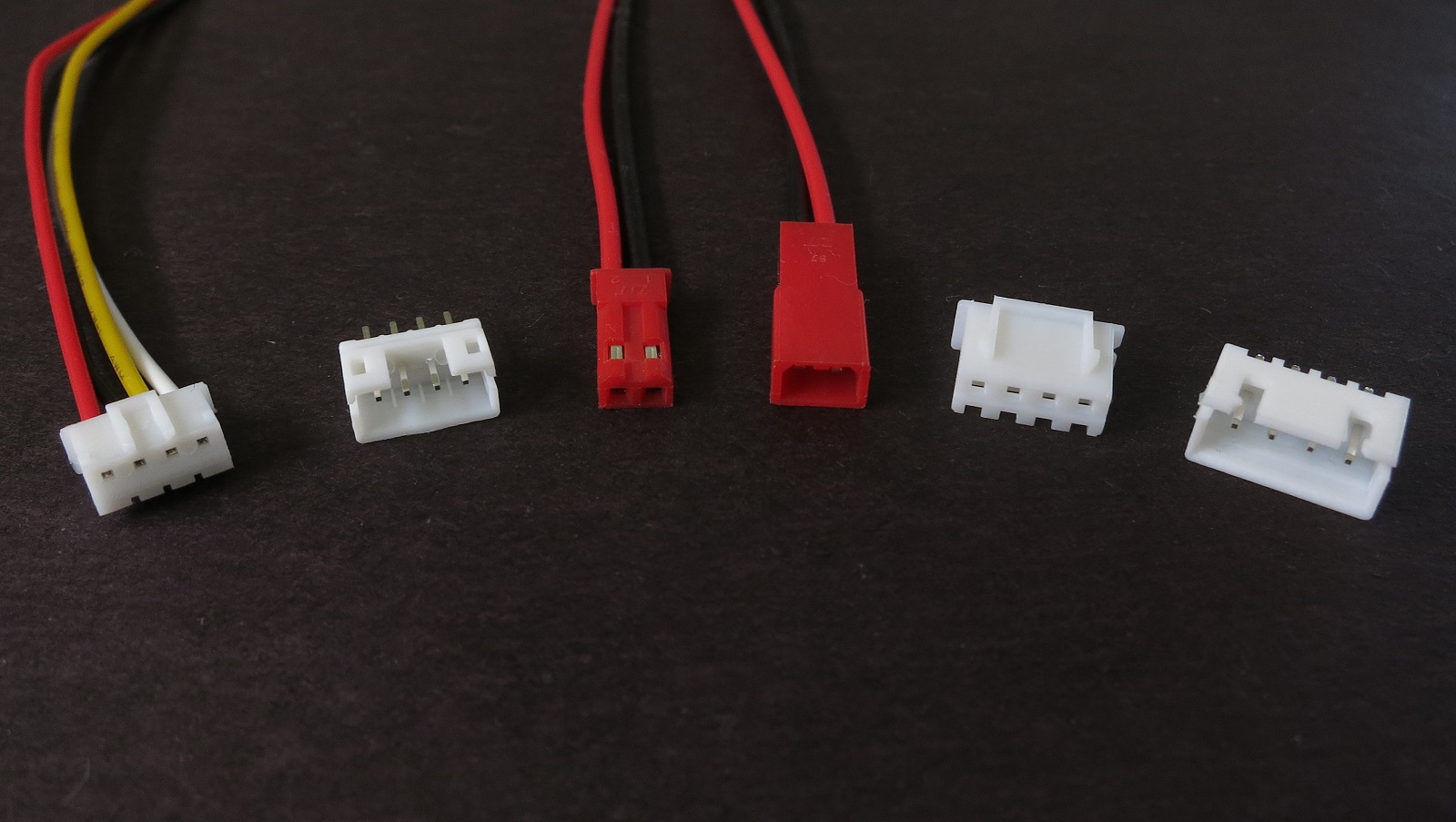 Micro JST PH 2.0mm 7 Pin Connector plug with Wires Cables 10 Sets