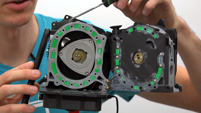 3D-Printing Wankel Engine From Mazda's Beloved “Rotary Rocket