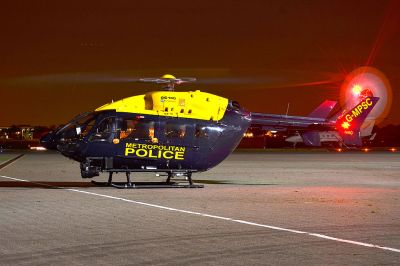 This is a drone. It must be, it said so in the papers, right? G-MPSC, the Met Police helicopter. aceebee from Camberley, UK [CC BY-SA 2.0]