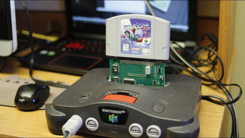 Nintendo 64 Homebrew Via Game Shark