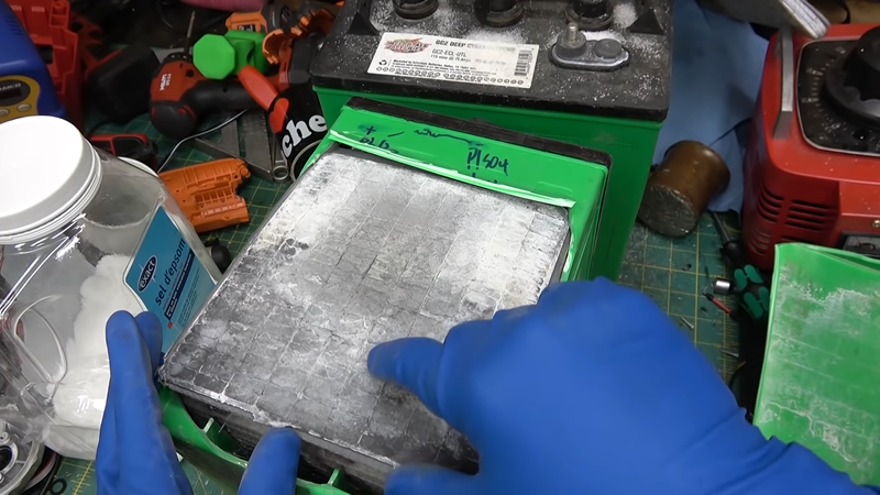 How To Refurbish A Battery With Epsom Salt Battery