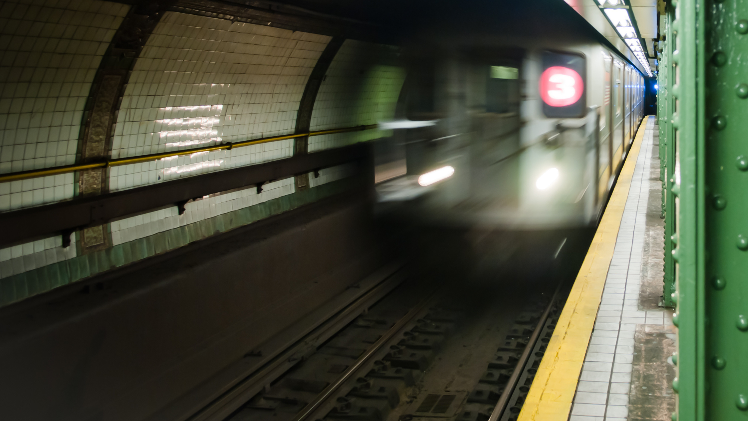 funny subway train