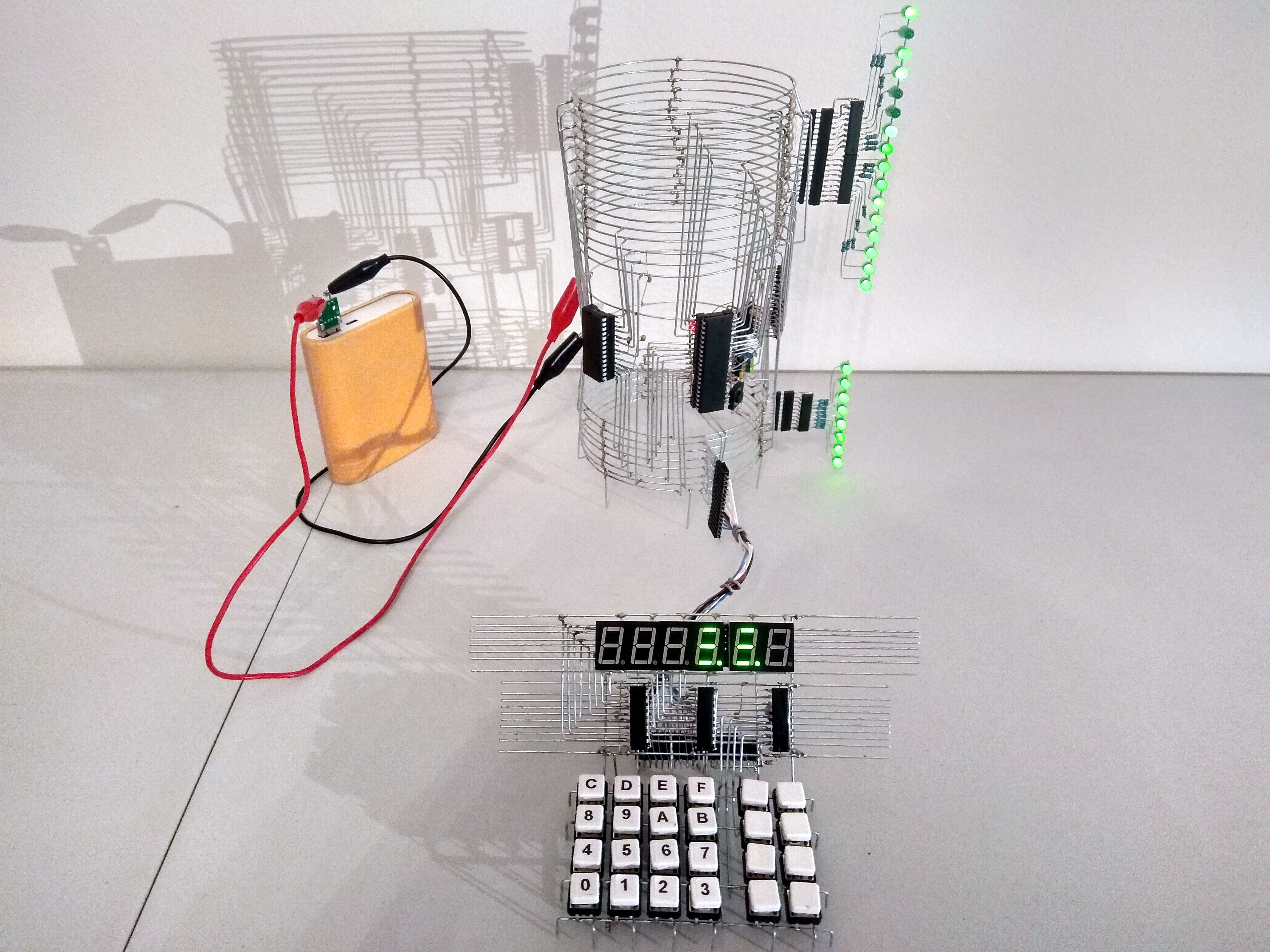 Wirez80-circuit-sculpture | Hackaday