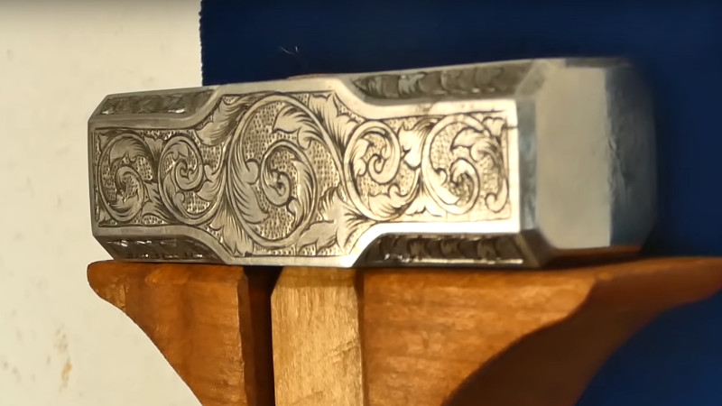 Making A Hammer With Beautiful Engravings | Hackaday