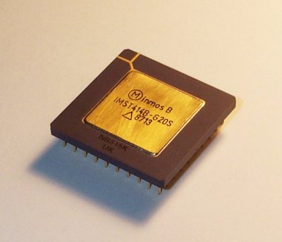 An Inmos T414 transputer chip. Lefdorf (CC-BY-2.5)