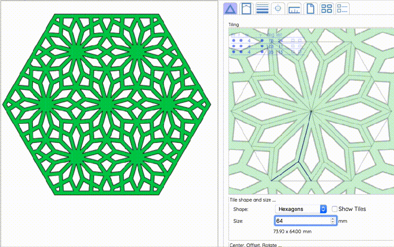 Polygonia Helps You Laser Cut Beautiful Patterns | Hackaday