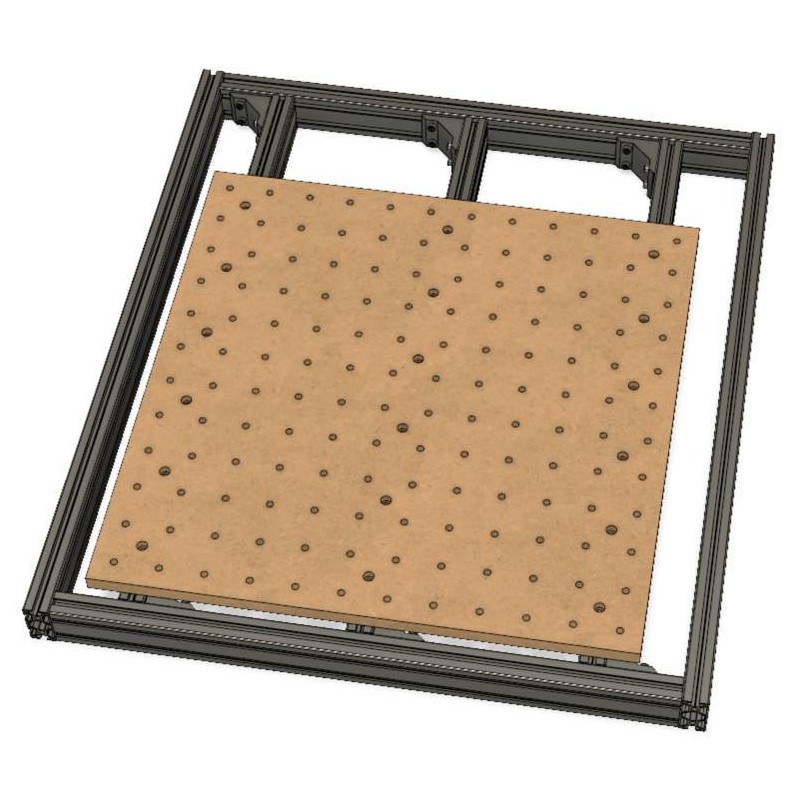 Cnc Router Bedplate An Improved Bed And Custom Wasteboard For A CNC Router | Hackaday