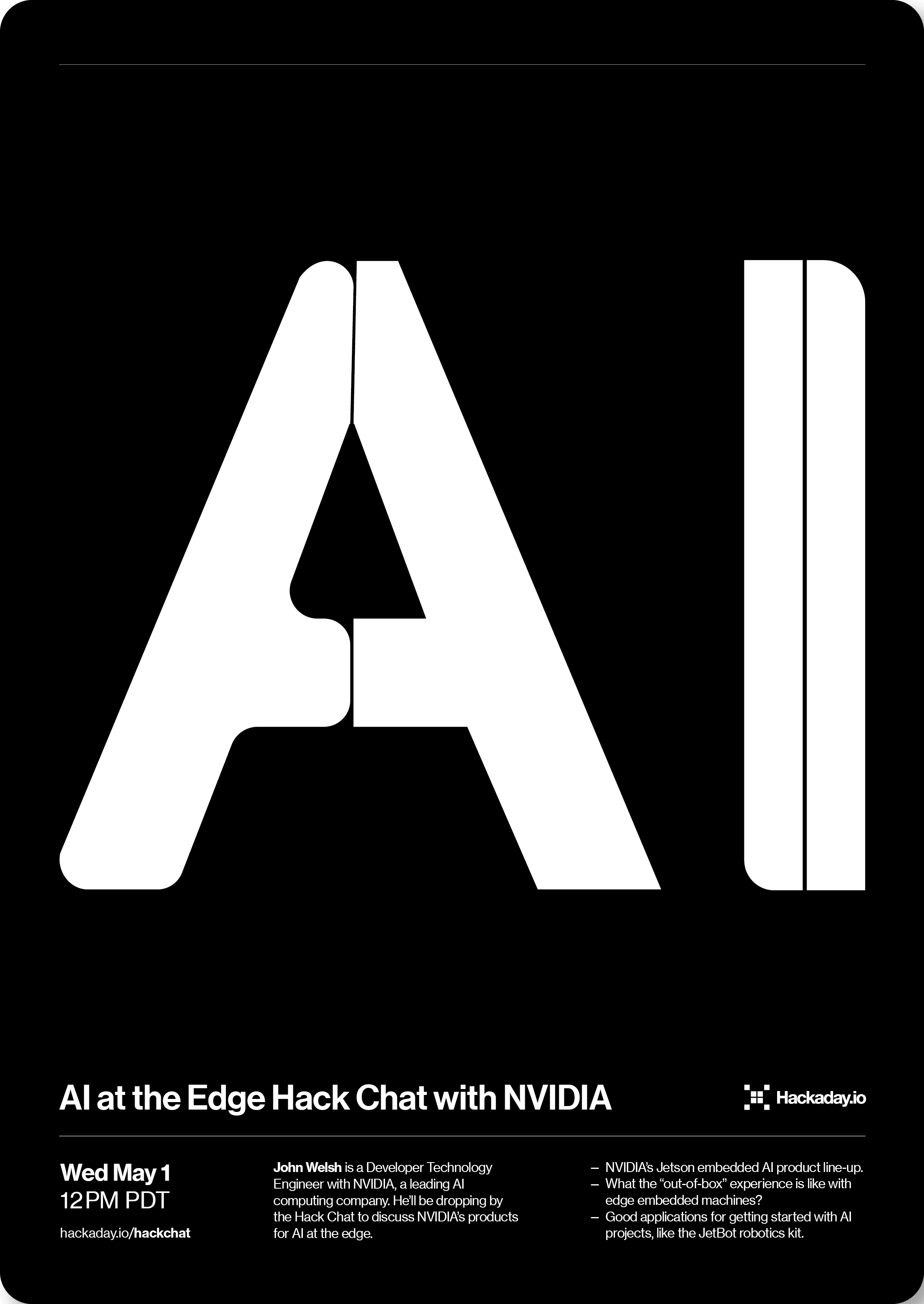 AI At The Edge Hack Chat | Hackaday