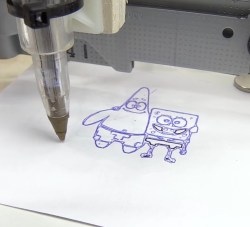 3D Printing Pen And CNC Machine Yields Cheap 3D Printer